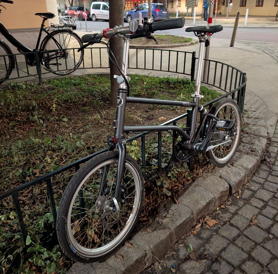 Das Vello+ Automatic Elektro Klapprad