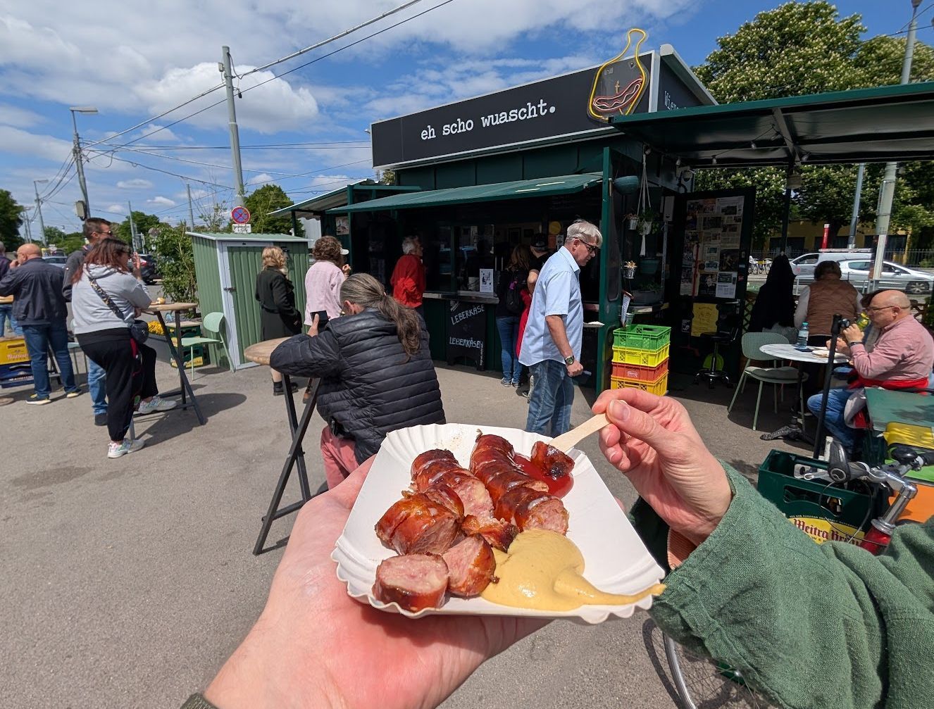 Käsekrainer at Alles Wurst